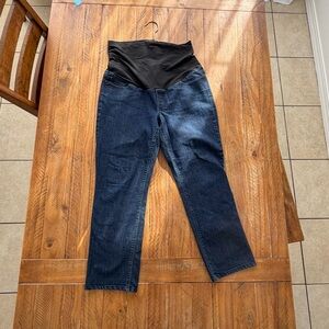 Loft Women's Blue Maternity Jeans